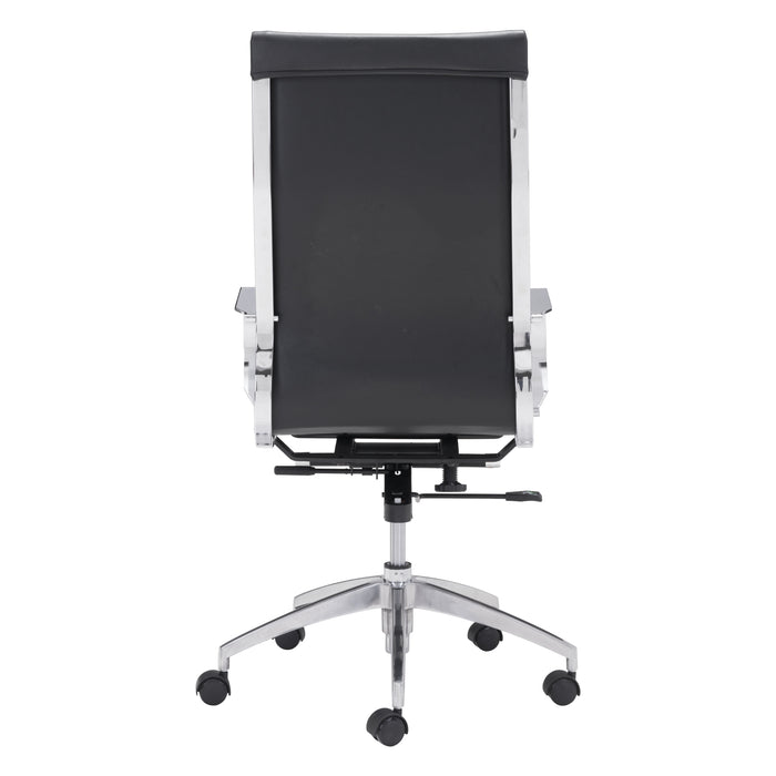 Zuo Glider High Back Modern Executive Office Chair Black