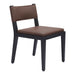 Zuo Roxas Dining Chair Brown