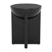 Zuo Midnight Tume Side Table Black Wood