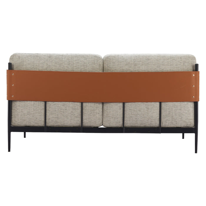 Zuo Modern Stirbe Grey Loveseat