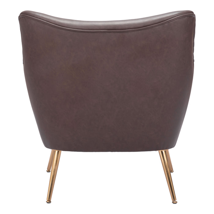 Zuo Modern Zoco Brown Accent Chair