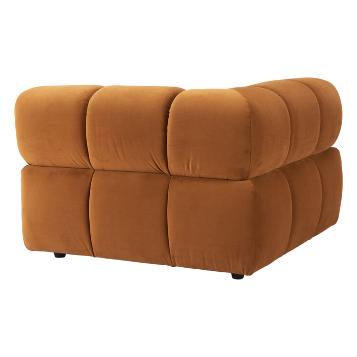 Zuo Modern Rist Brown Corner Chair