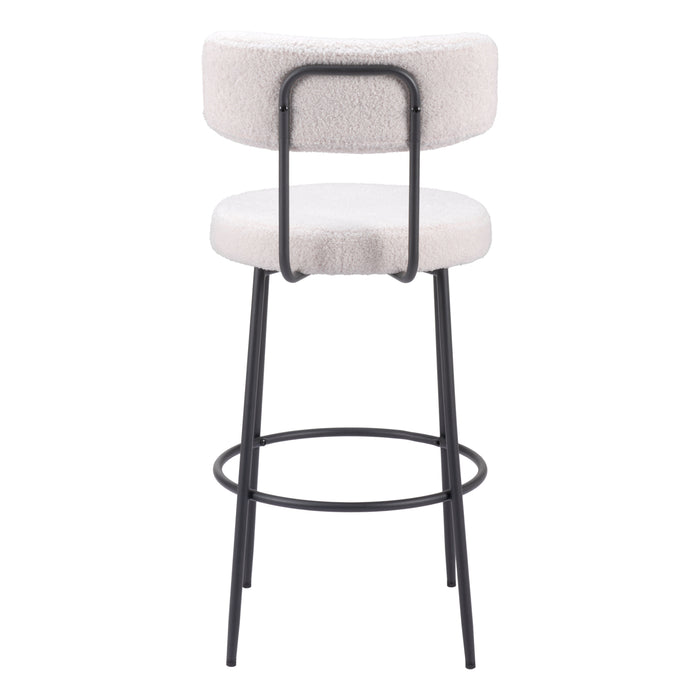 Zuo Blanca Barstool White