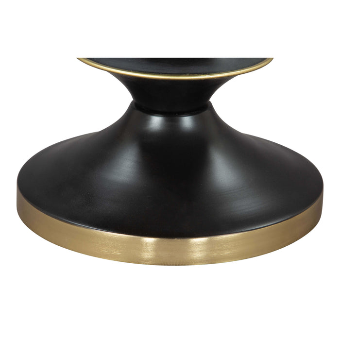 Zuo Donahue Round Gold Side Table