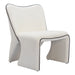 Zuo Modern Novo White Accent Chair