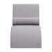 Zuo Luanda Modern and Durable Gray Outdoor Lounge Chair