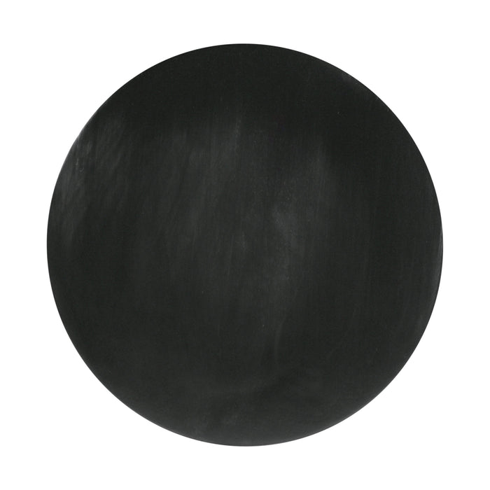 Zuo Colombo Round Black Side Table