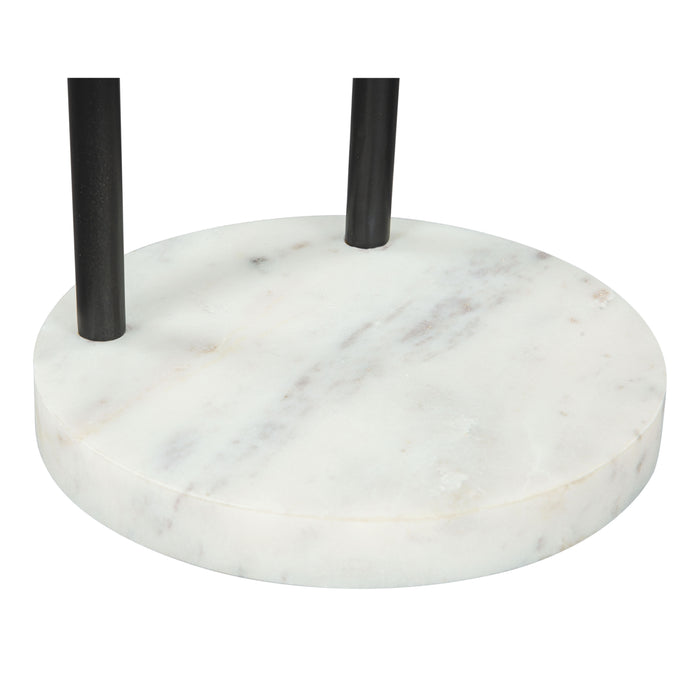 Zuo Christian Round Black Side Table