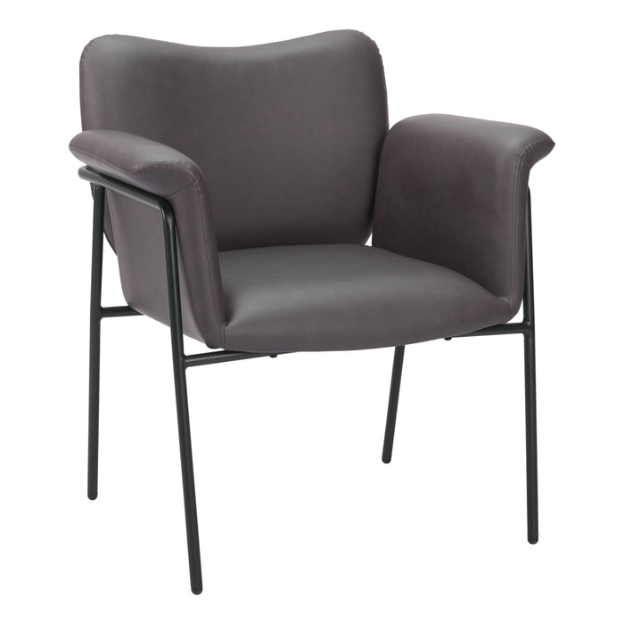 Zuo Modern Heritage Brown Accent Chair