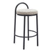 Zuo Sisal Cream Counter Stool