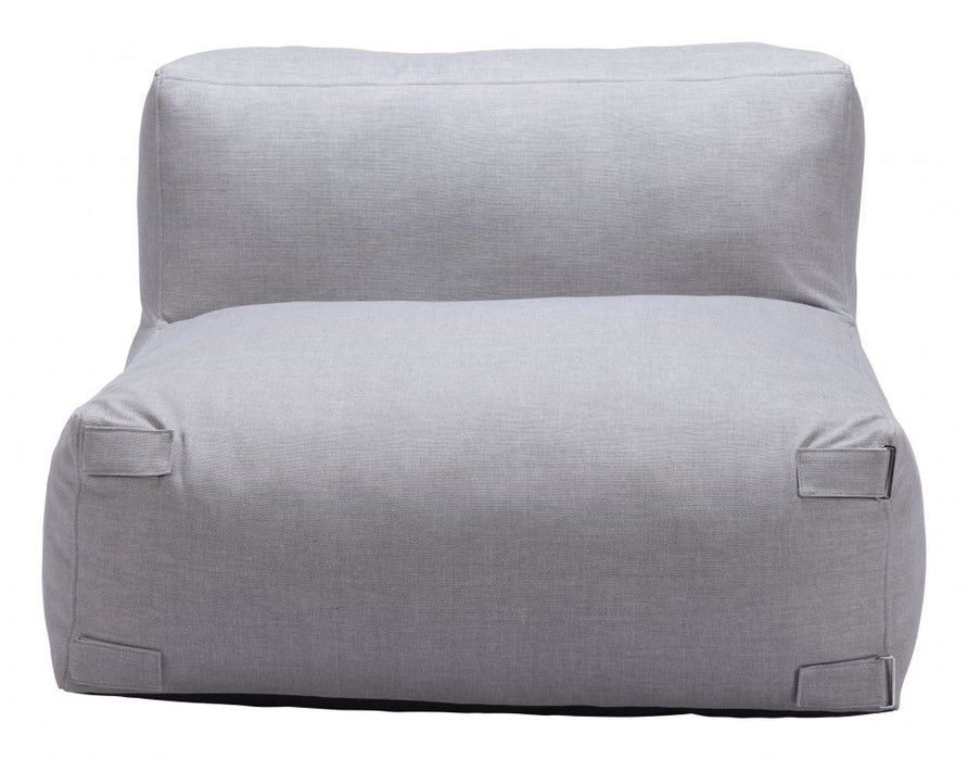 Zuo Luanda Indoor/Outdoor Patio Grey Sectional Sofa Set