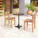 Zuo Modern Gazebo Dining Table and Iksa Brown Dining Chair Set