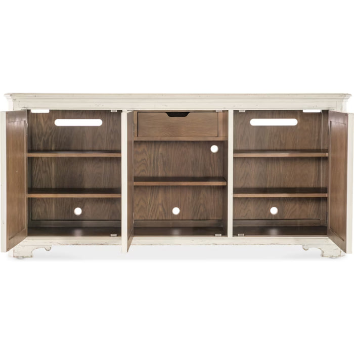 Hooker Furniture Americana White Entertainment Credenza