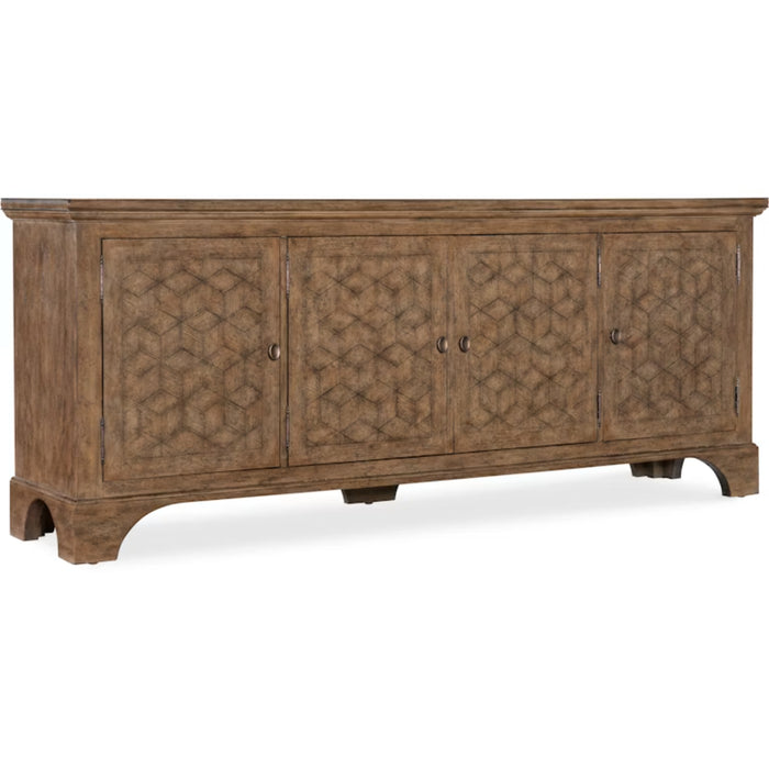 Hooker Furniture Americana Medium Wood Entertainment Credenza