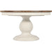 Hooker Furniture Americana Round Pedestal White Dining Table 