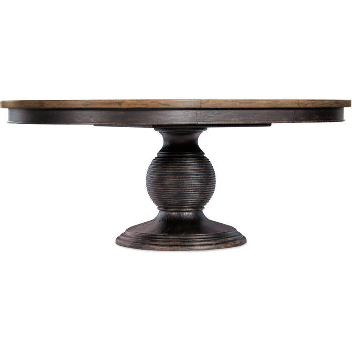 Hooker Furniture Americana Round Pedestal Dining Table