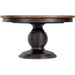 Hooker Furniture Americana Round Pedestal Leaf Dining Table Set