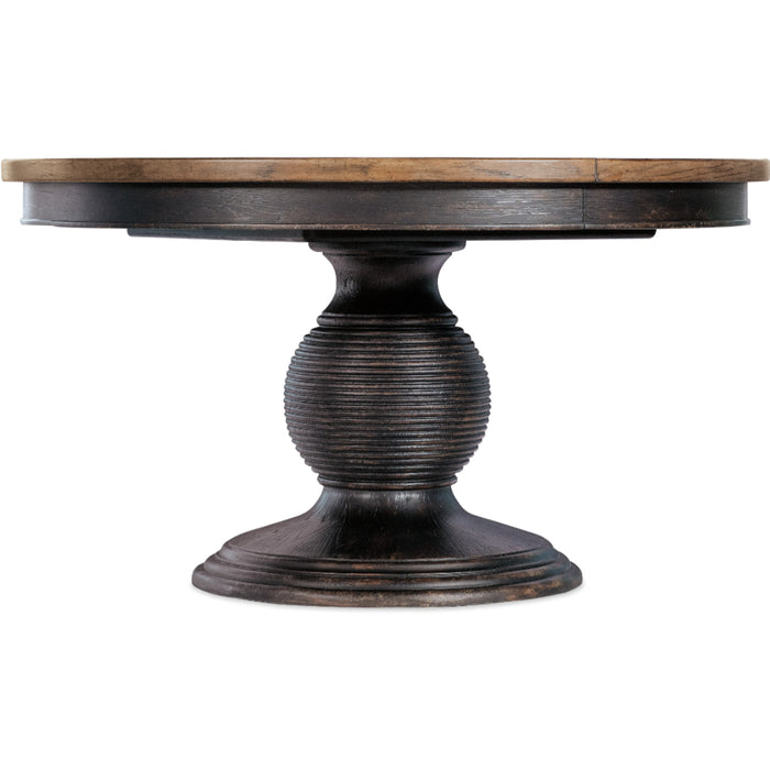 Hooker Furniture Americana Round Pedestal Dining Table