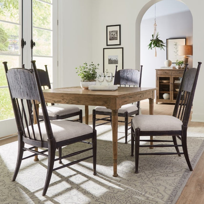 Hooker Furniture Wood Americana Square Dining Table Set