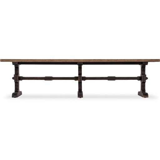 Hooker Furniture Americana Trestle Rectangle Cocktail Table