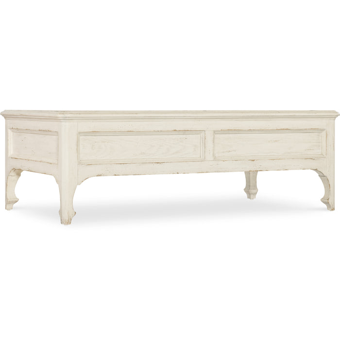 Hooker Furniture Americana White Rectangle Cocktail Table