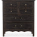 Hooker Furniture Rustic Dark Wood Tall Americana Six-Drawer Chest 