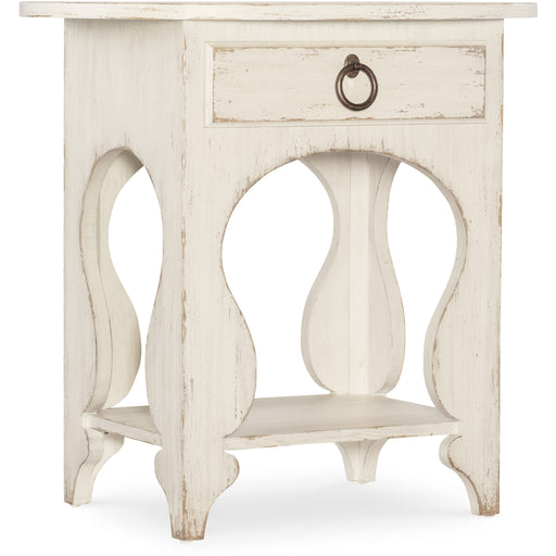 Hooker Furniture Traditional Americana One-Drawer Oval Nightstand 