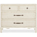 Hooker Furniture Rustic White Wood Americana Bachelor Chest 