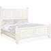 Hooker Furniture White Rustic Wood Americana Queen Panel Bed 