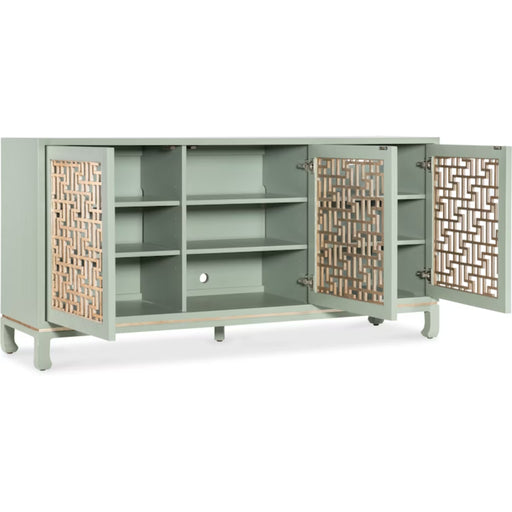 Hooker Furniture Commerce and Market Trellis Enertainment Credenza