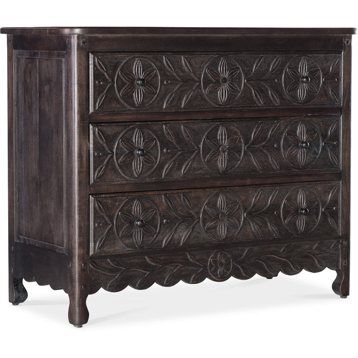 Hooker Furniture Commerce and Market Flora Three-Drawer Chest