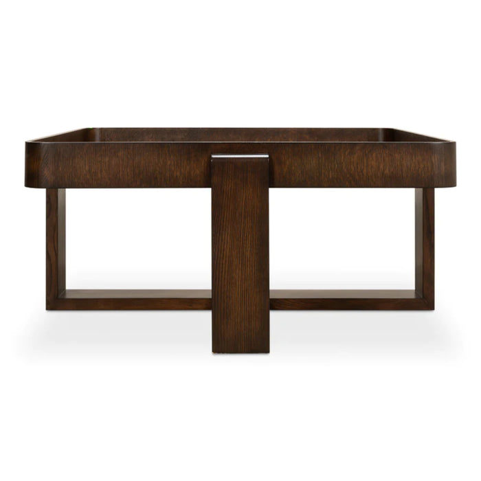 Sarreid LTD. Grand Traytop Cocktail Table, Burnt Brown