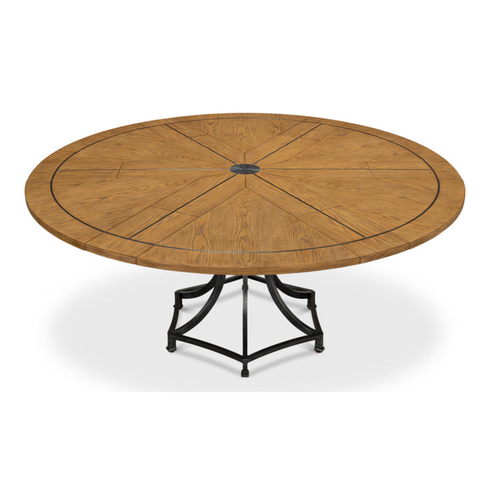 Sarreid LTD. Sunset Extendable Jupe Med, Dining Table