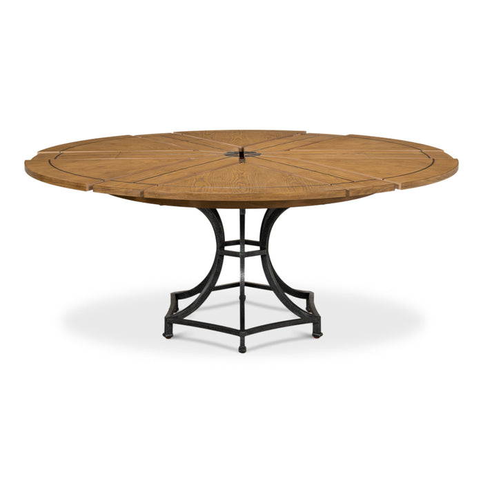 Sarreid LTD. Sunset Extendable Jupe Med, Dining Table