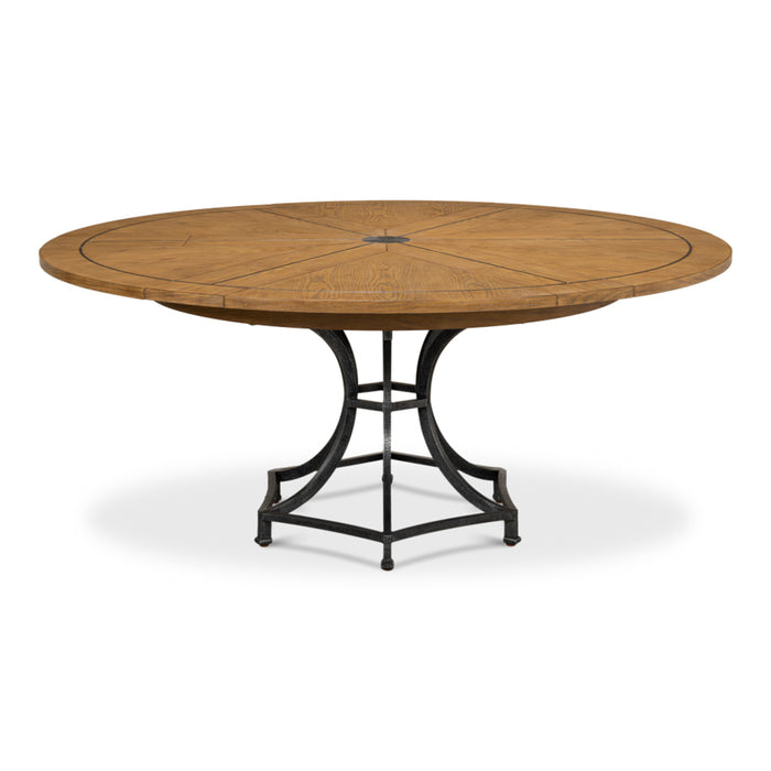 Sarreid LTD. Sunset Extendable Jupe Med, Dining Table