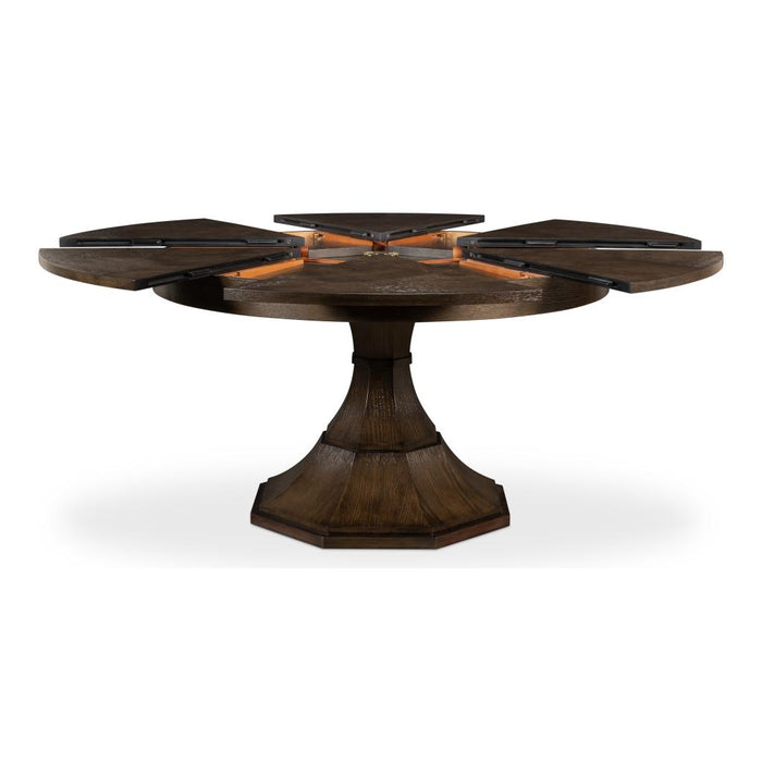 Giselle Jupe Table, Med, Artisan Grey by Sarreid LTD.