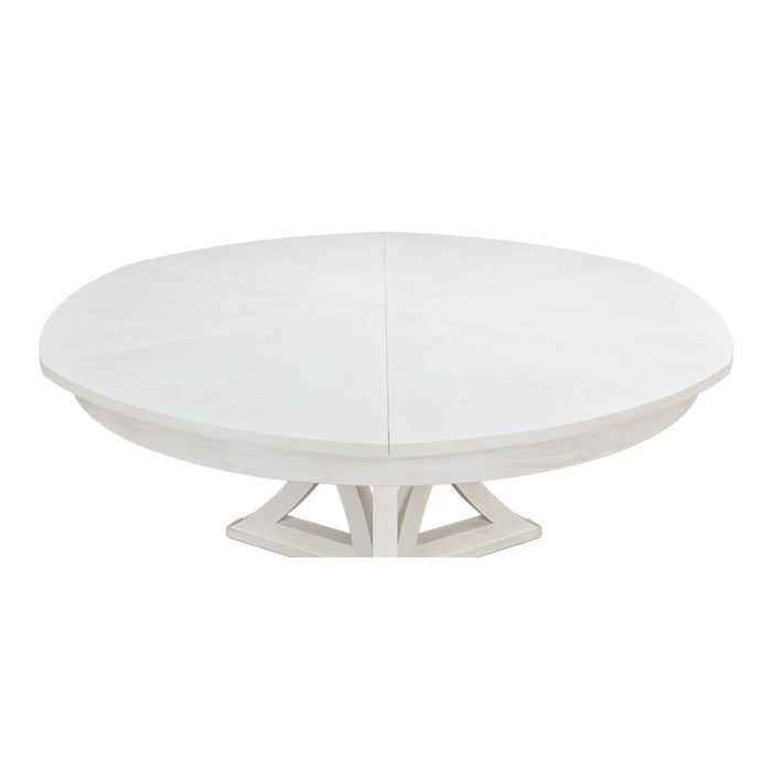 Sarried LTD. Casual Jupe Dining Table, Working White, Lg