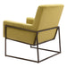 Zuo Modern New York Yellow Accent Chair