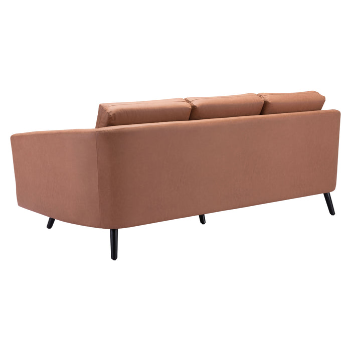 Zuo Modern Divinity Brown Sofa