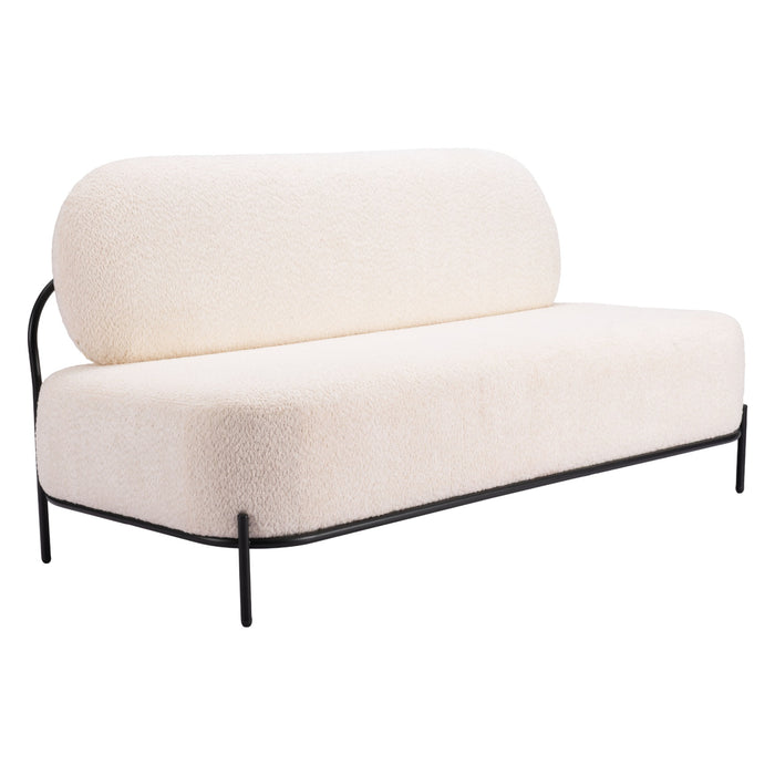 Zuo Modern Arendal White Sofa
