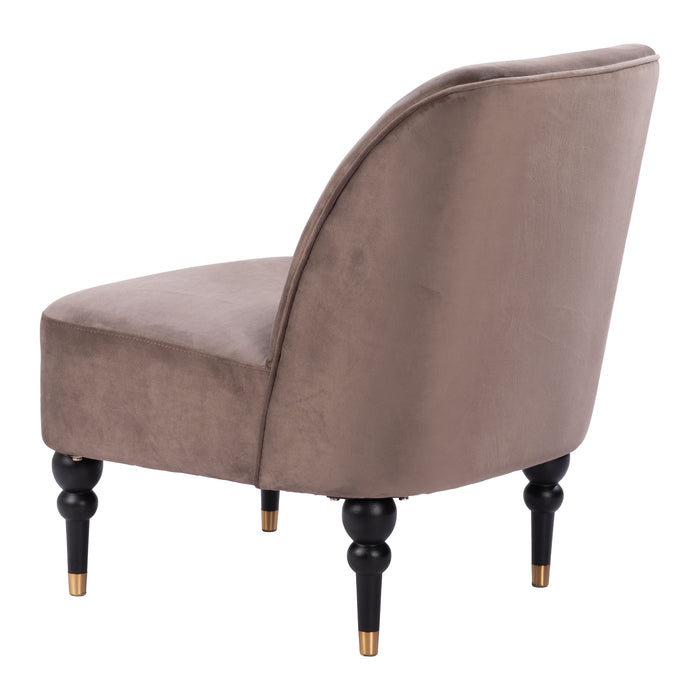 Zuo Modern Bintulu Brown Accent Chair