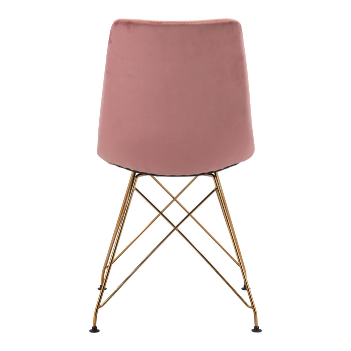 Zuo Parker Dining Chair Pink