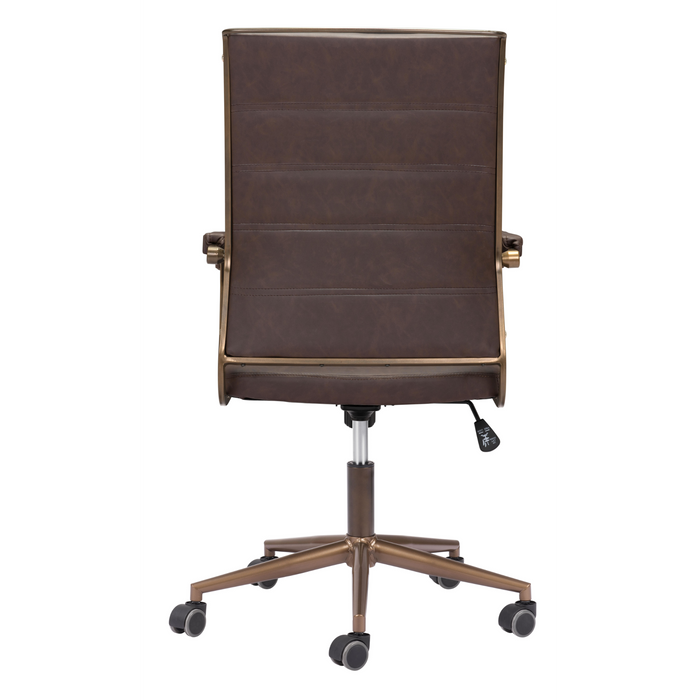 Auction Office Chair Espresso by Zuo