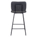 Zuo Boston Black Counter Stool