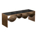 Zuo Reed Brown Rectangular Coffee Table