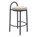 Zuo Sisal Cream Counter Stool