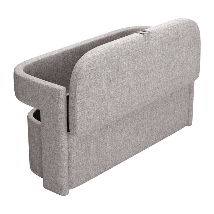 Zuo Papua Storage Bench Gray