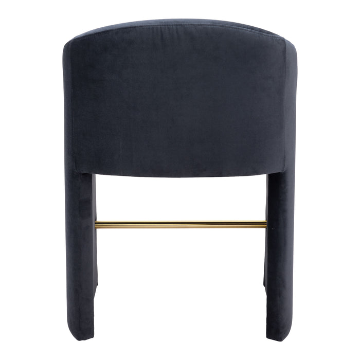 Zuo Emas Grey Counter Stool