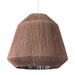 Anderson Teak Impala Ceiling Transitional Paper Rope Lamp Brown