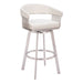 Zuo Bantry Swivel Barstool White